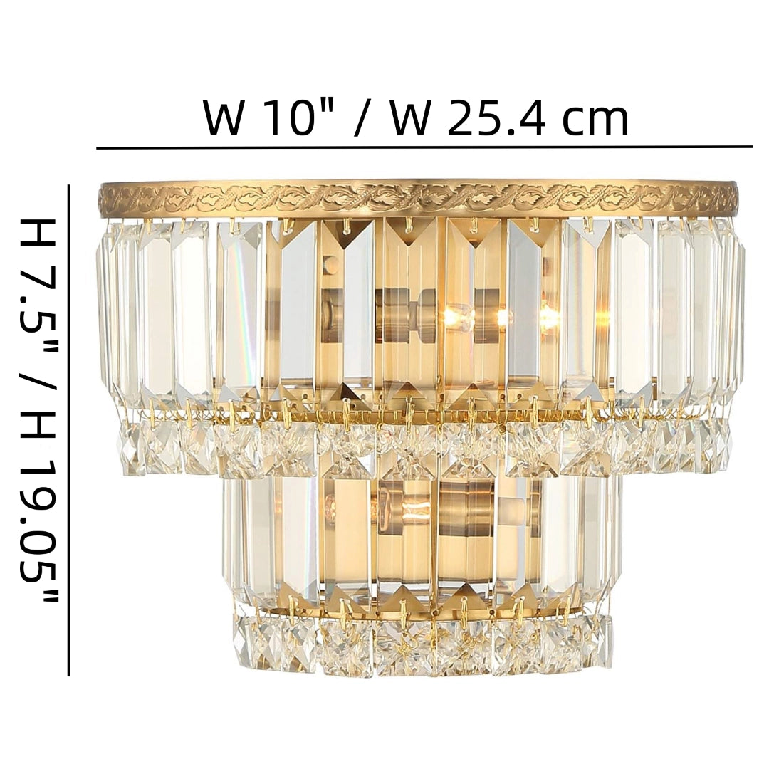 Aplique de pared de cristal vintage Sterling tamaño.webp__PID:b5f276e4-ffd8-4de4-a507-f90a19865d5f