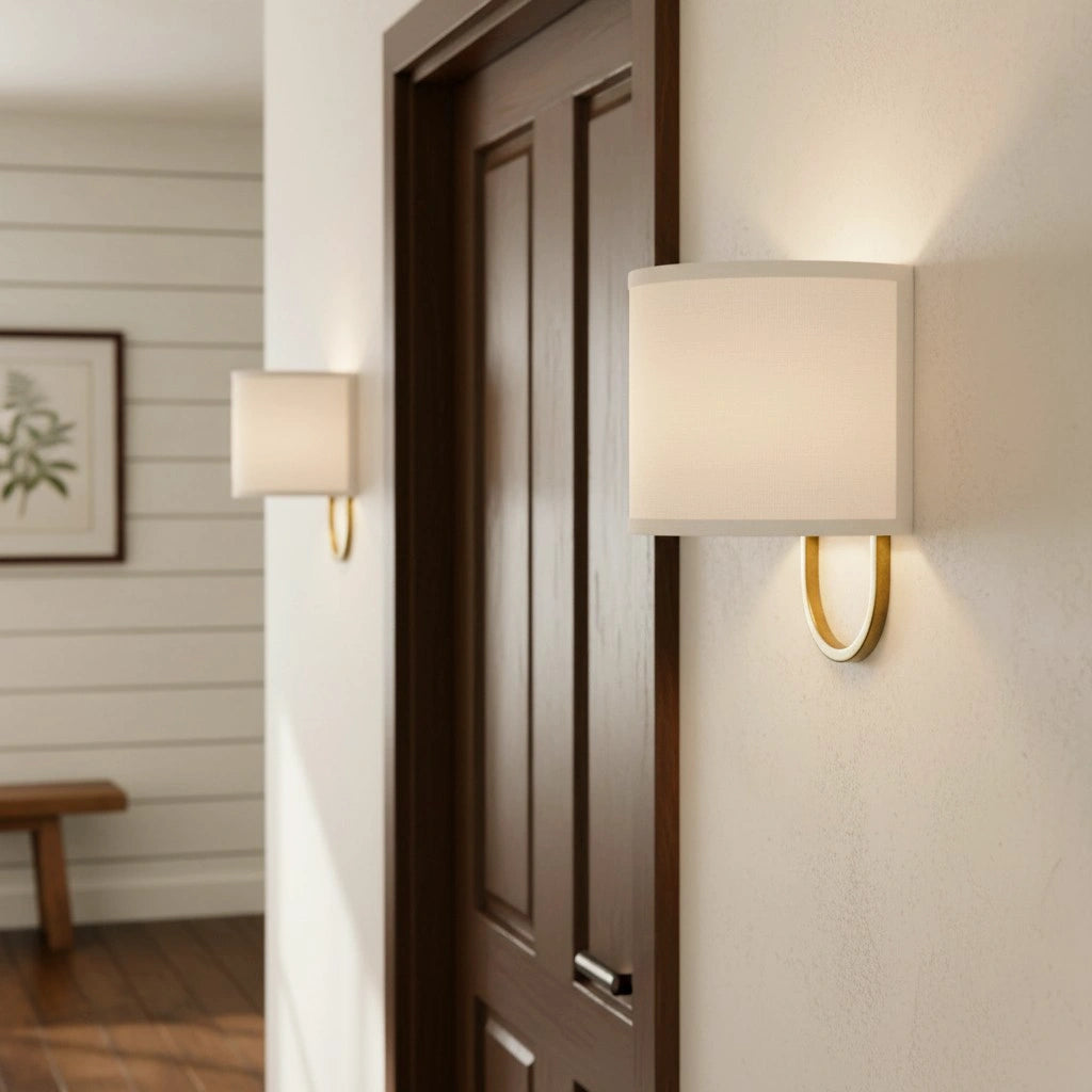 Aplique de pared de metal con pantalla de tela moderna Edena18.webp__PID:fdbbeb07-33c2-4c68-857d-8eebf3e24350