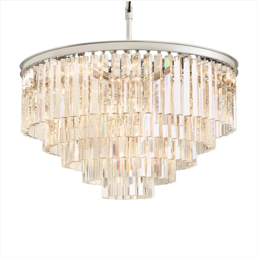 Lustre à tambour en cristal et métal de luxe Kira Vintage sku8.webp__PID:4a424240-7393-4e2f-880e-596951439955
