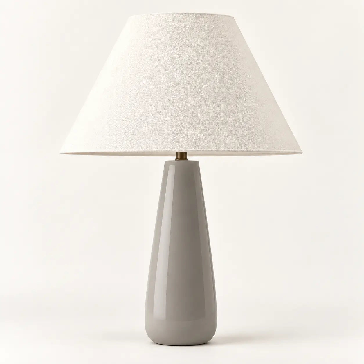 Ceramic base in grey