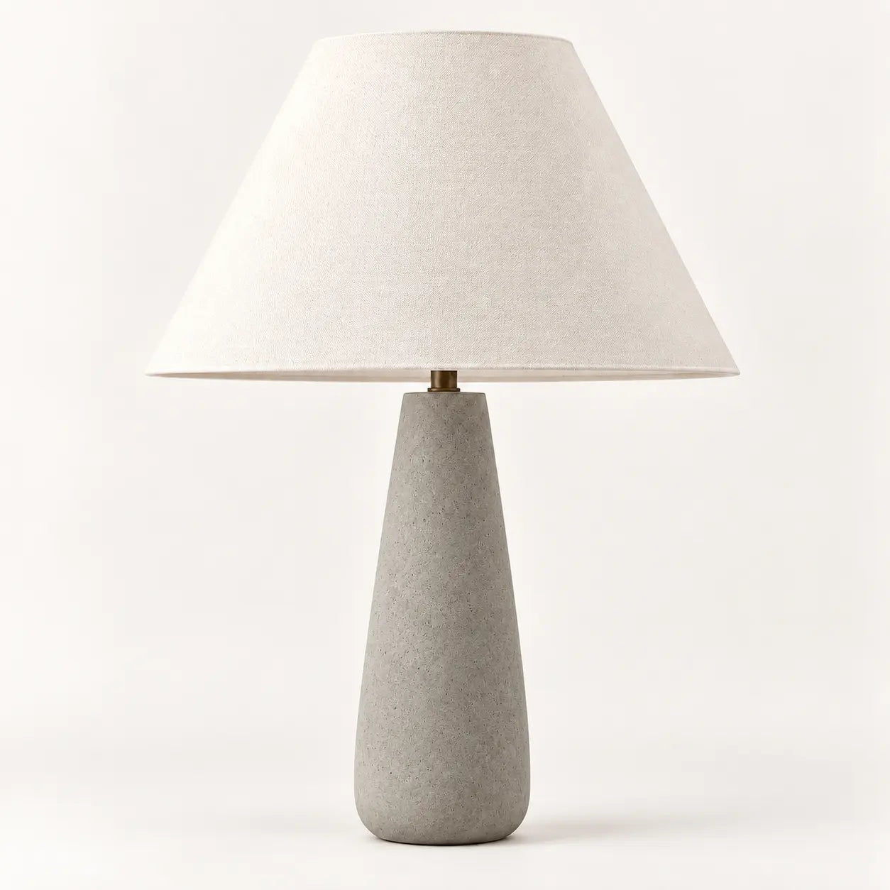 Concrete base in grey